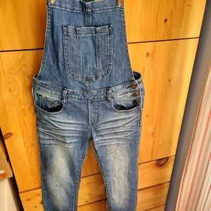 Machine Brand Womens Denim Dungarees size 29